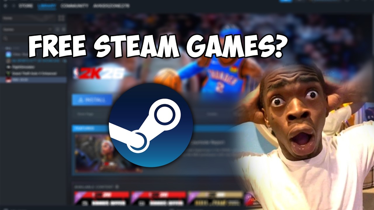 How to Get FREE Steam Games (100% Legit Method 2026)