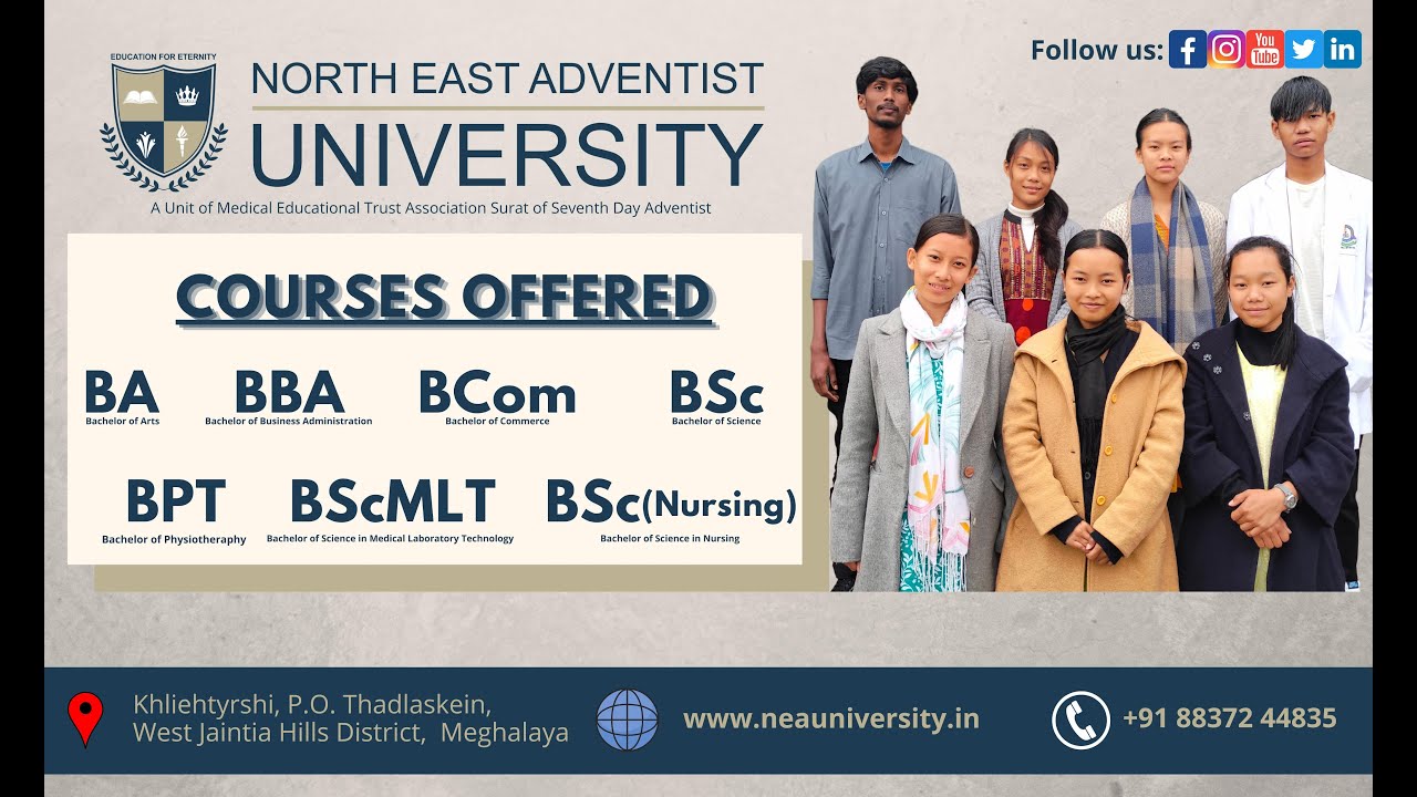 NORTH EAST ADVENTIST UNIVERSITY | PROMOTIONAL VIDEO 2023-2024 | NEAU | ATS