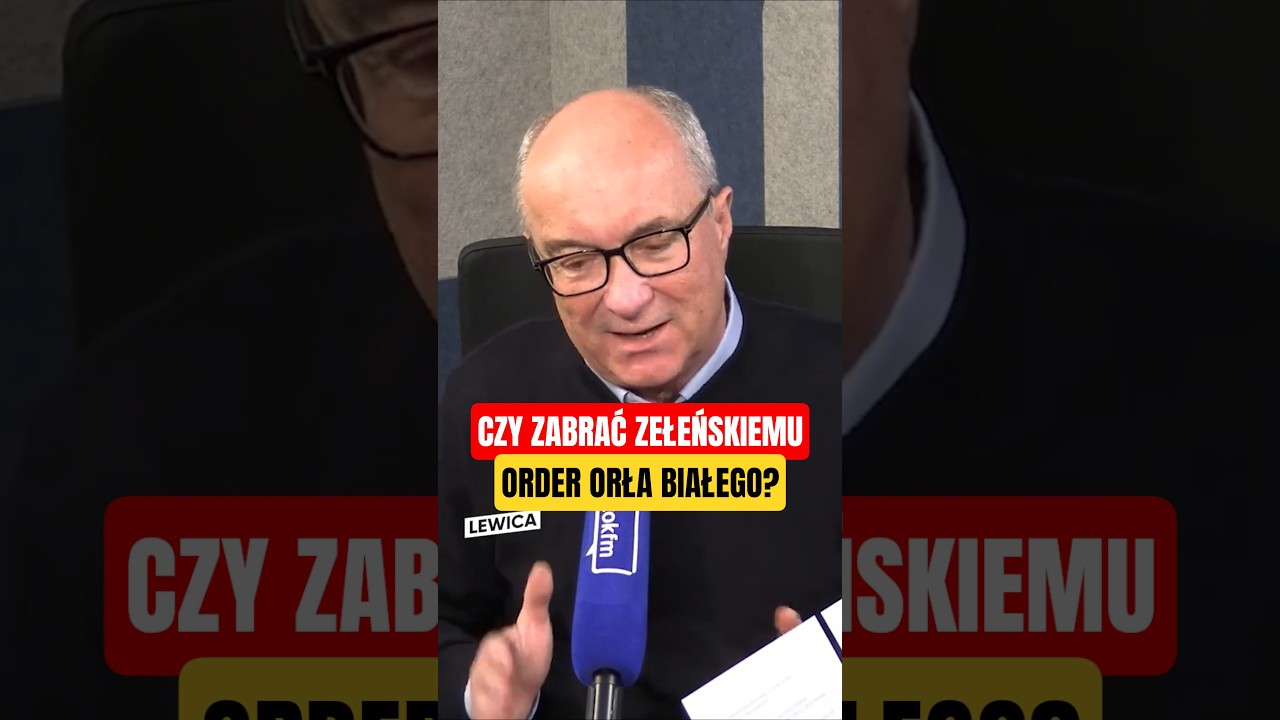 KTO NIE ZASŁUŻYŁ NA ORDER ORŁA BIAŁEGO? #lewica #polityka #sejm #senat #polska #czarzasty