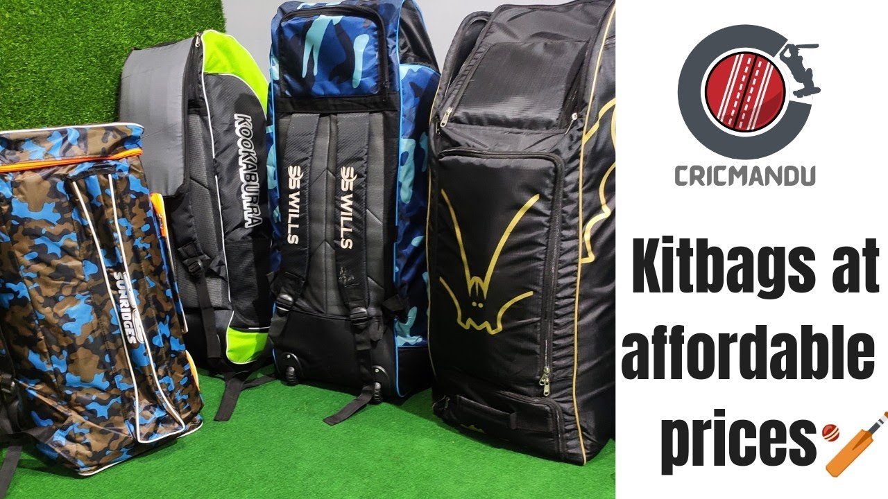 Kitbags prices in Cricmandu || Different types of Cricket kitbags available in Cricmandu || #kitbags