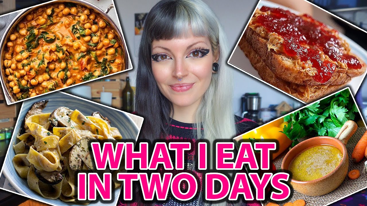 WHAT I EAT IN TWO DAYS!!
