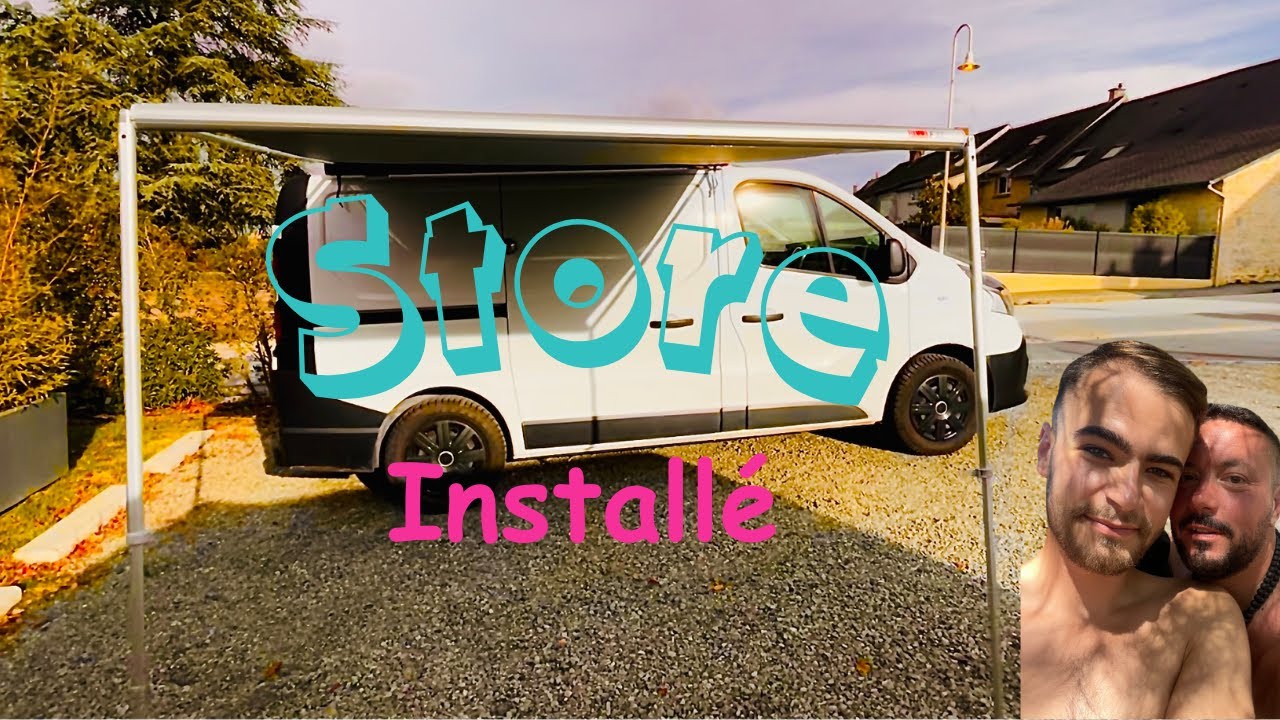 Installer un store Fiamma F35 pro 2ème partie
