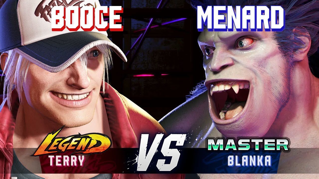 SF6 ▰ BOOCE (Terry) vs MENARD (Blanka) ▰ High Level Gameplay