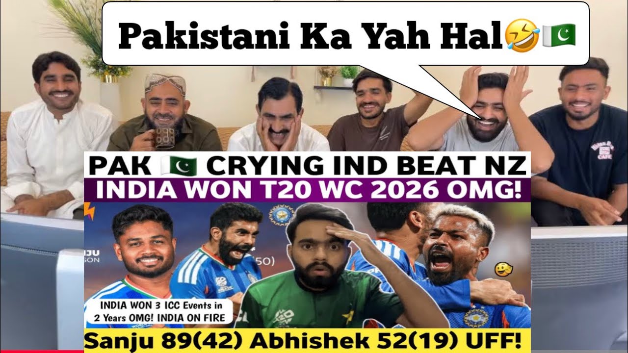 Pak Media Shocked on Ind Beat Nz & India Won T20 WC 2026 | Ind Vs Nz T20 WC Final Match 2026