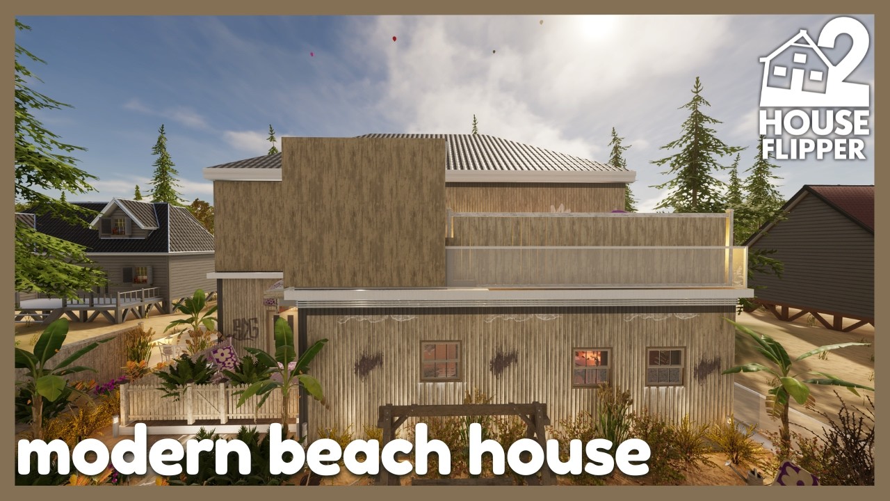Modern Beach House 🏡 House Flipper 2: Custom Job | No Commentary Longplay