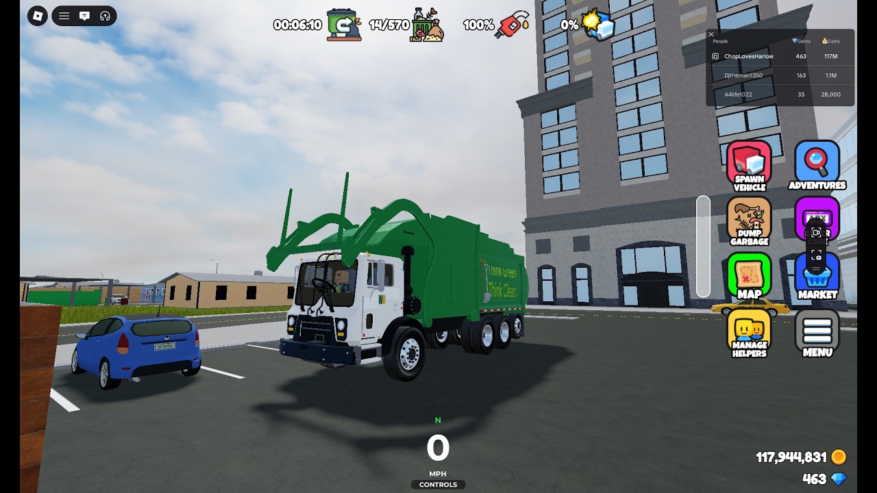 CGFF WM Mack MRU Mcneilus Atlantic CNG Commercial Front loader.