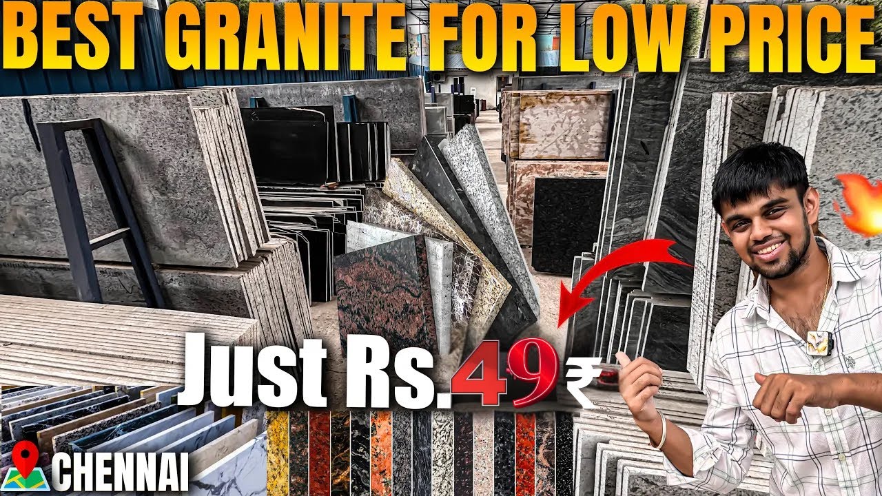 Cheapest Granite For wholesale price |  - ரூ.49 யில்Tiles விட பாதிக்கு பாதி விலைக்கு Granite 🔥