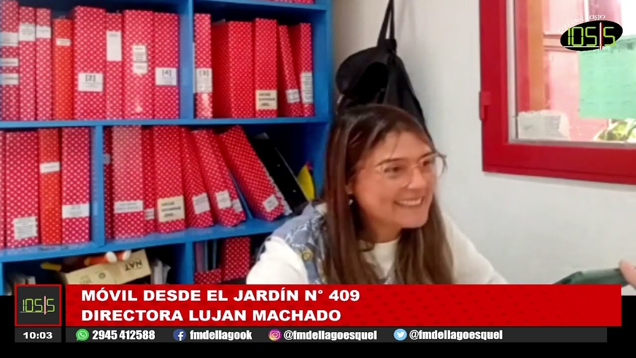 Lujan Machado, directora del jardín n° 409