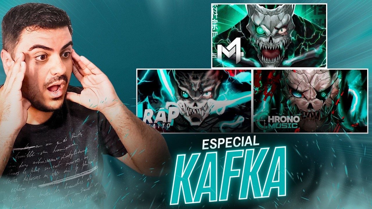 (REACT) ESPECIAL KAFKA | 3 EM 1 (M4rkim, Chrono e Kaito) - COMECEI A VER O ANIME