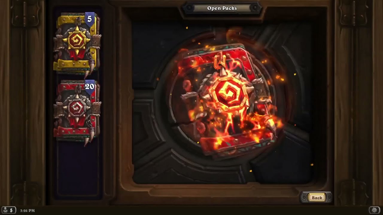 hearthstone year of the gryphon and forged in the barrens mega bundle but really fast and has the pl