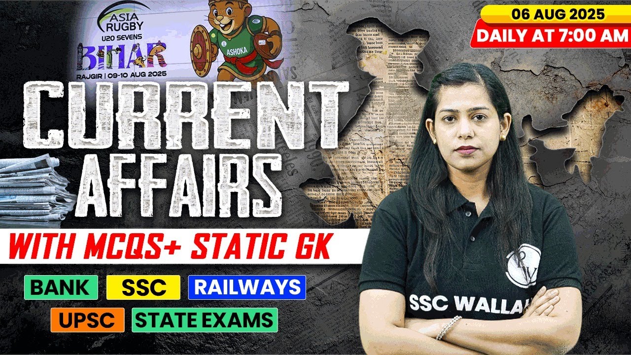 Current Affairs Today | 05 August Current Affairs 2025 | Daily Current Affairs | By Krati Mam