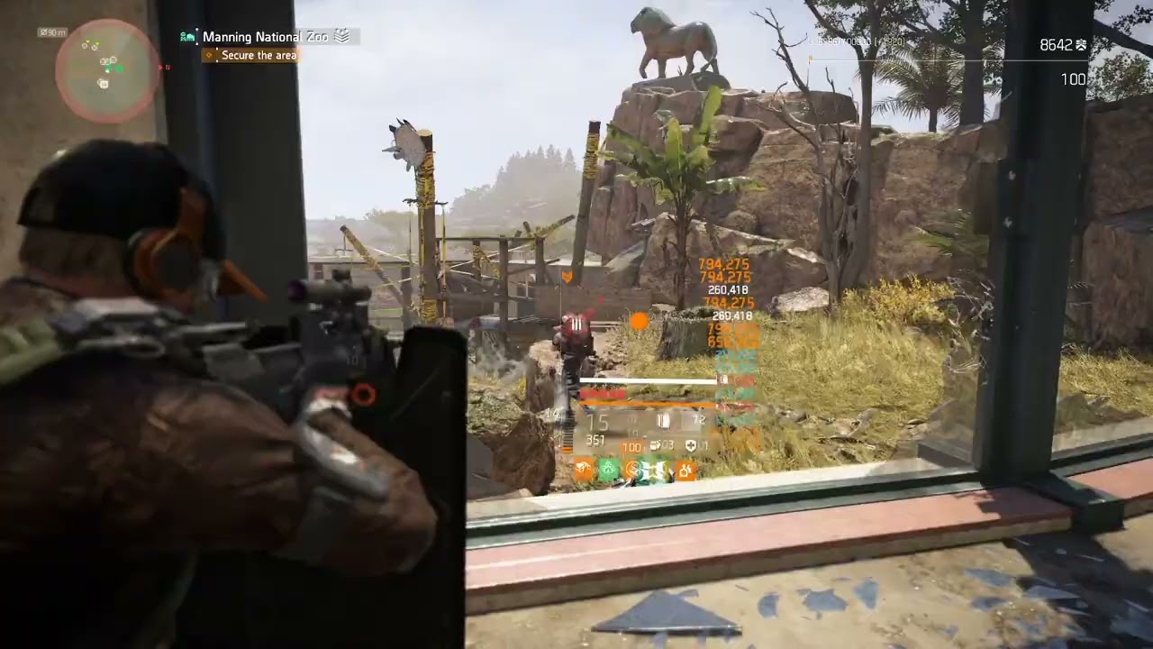 Division 2 Solo Legendary Manning National Zoo - No Boss