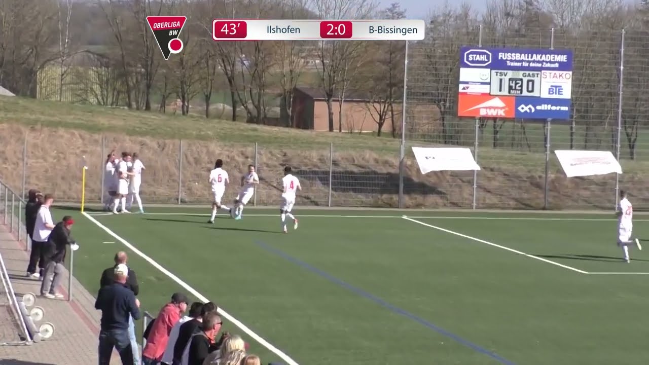 TSV Ilshofen Oberliga BW Saison 2021/2022 - TSV Ilshofen vs FSV 08 Bietigheim-Bissingen 2:0