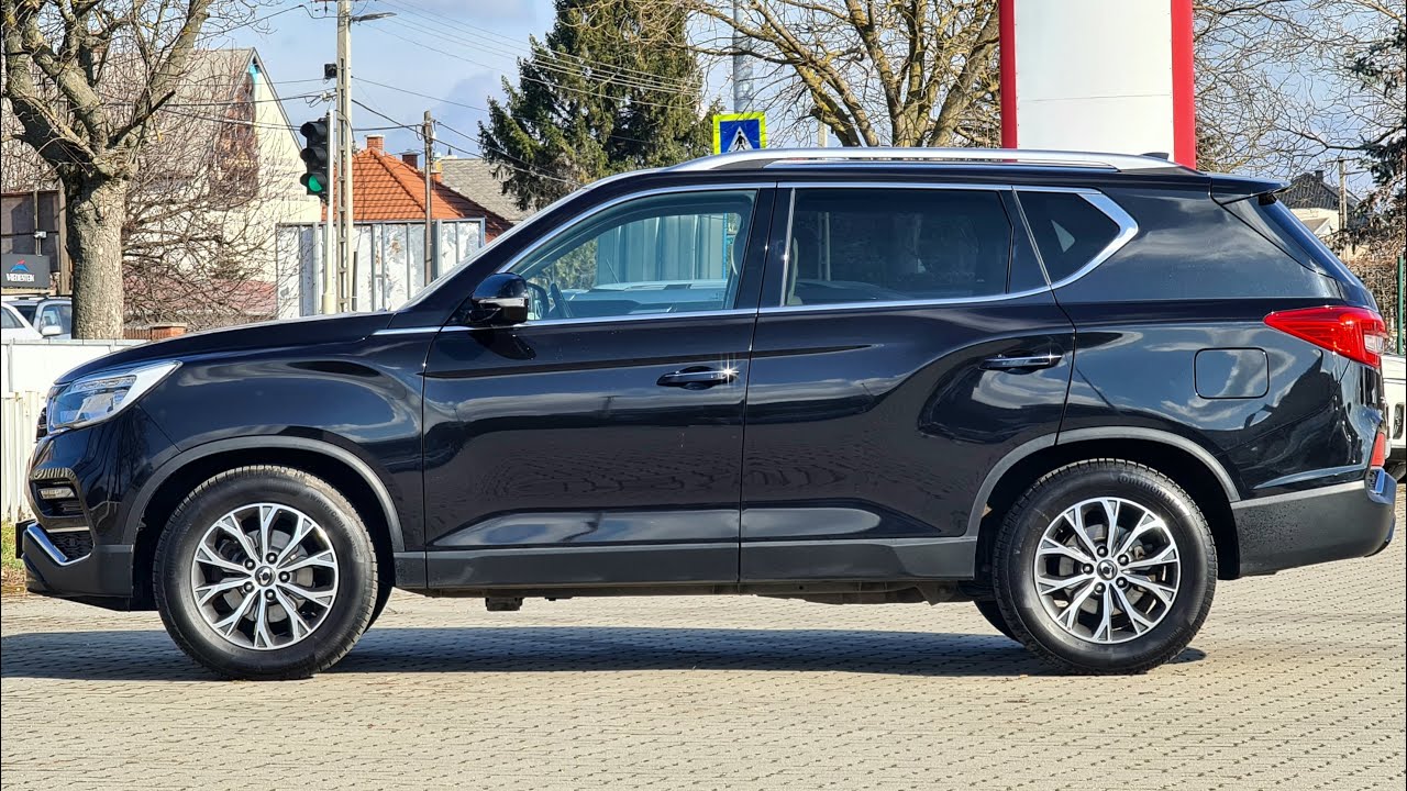 2019 SsangYong Rexton G4 Clever 4WD 2.2 E-XDI 188 A6 Space Black