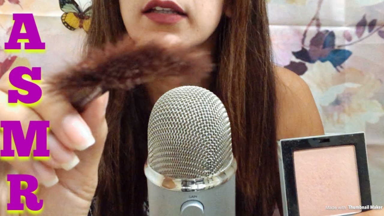 MAQUILLANDO a Mi AMIGA y Masticando CHICLE💄ASMR Makeup ROLEPLAY Gum Chewing