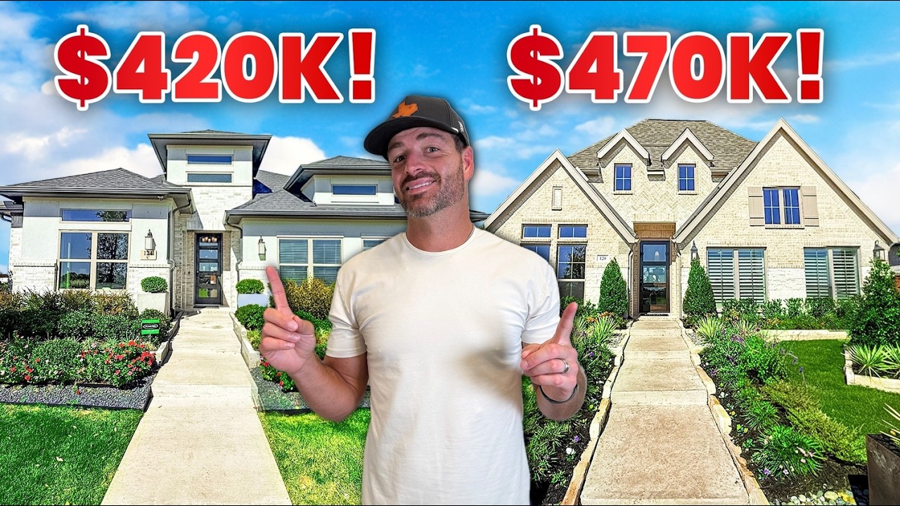 McKinney TX - Inside BRAND NEW HOMES Starting Around $400k!