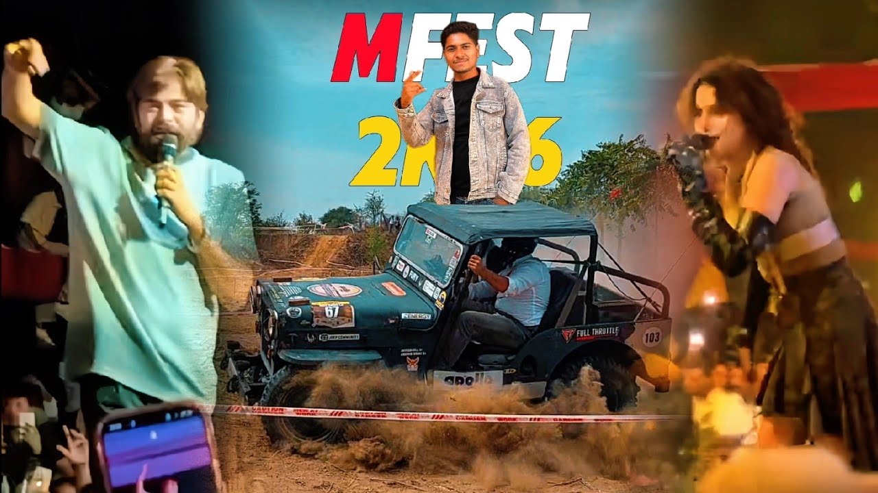 Masoom Sharma in JCD, Sirsa 🔥|17, 18 March MFest Offroading Event 2026 #shivachoudhary #kanwargrewal