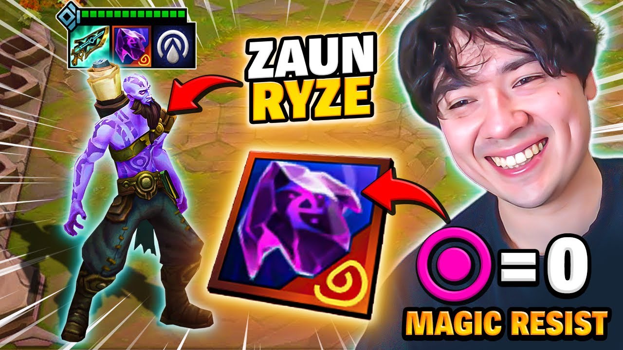 Zaun Ryze With A Blighted Jewel Used To Be SO BROKEN They Had To Nerf It!