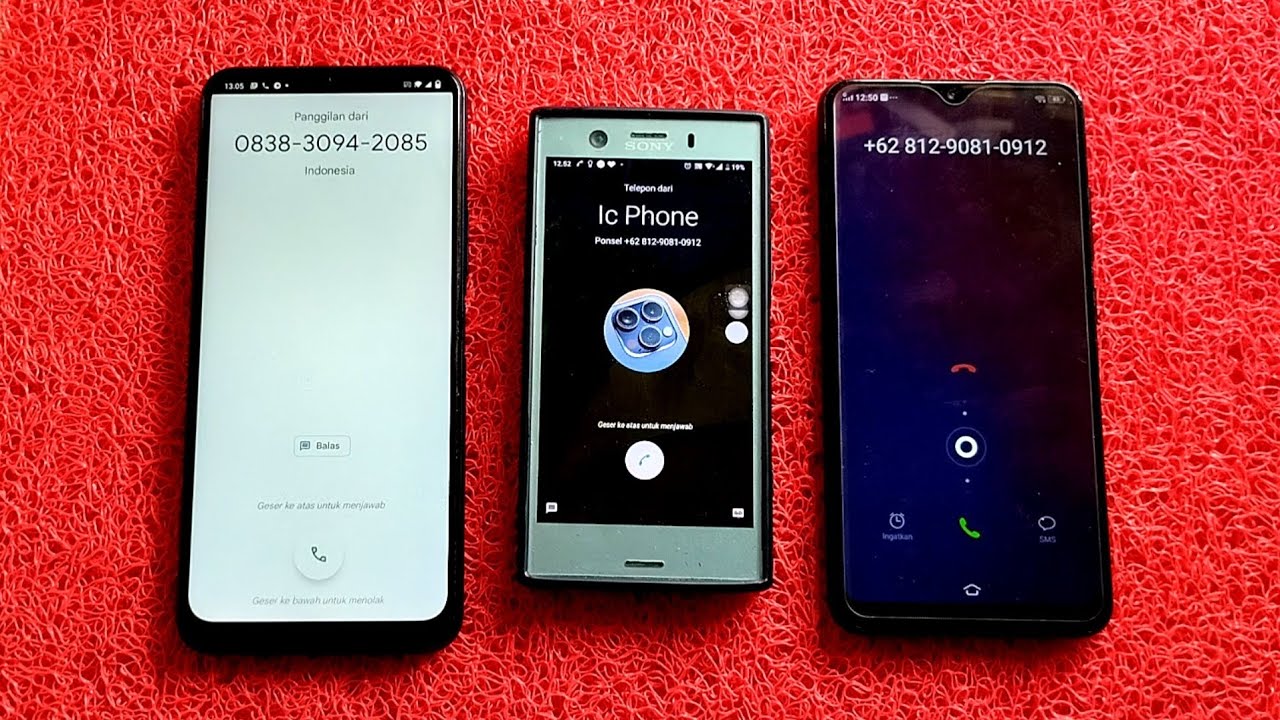 two phone ViVO  VS SONY XPERIA incoming call (same time)