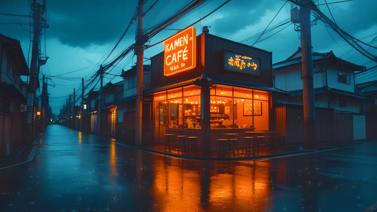 Midnight Tokyo Streets 🌧️ Retro Lofi for Deep Focus Sessions