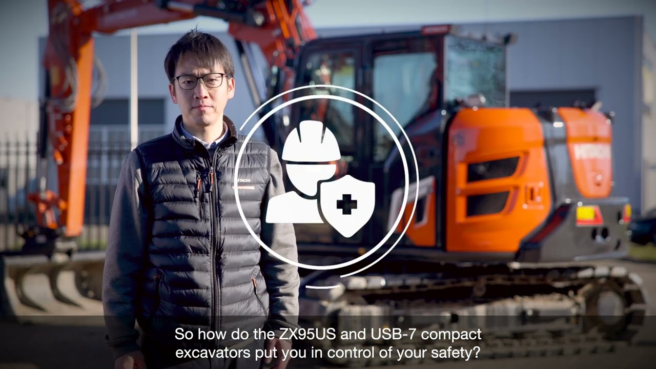 Hitachi ZX95 7 Walkaround