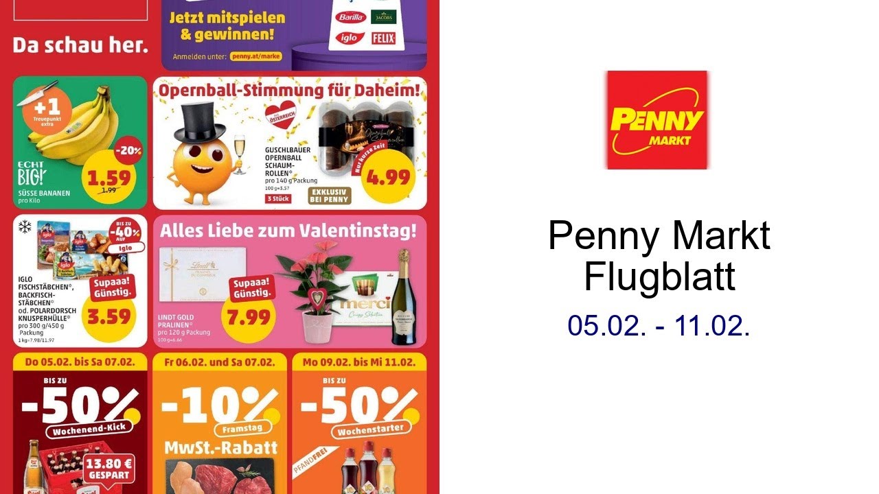 Penny Markt Flugblatt 05.02. - 11.02.