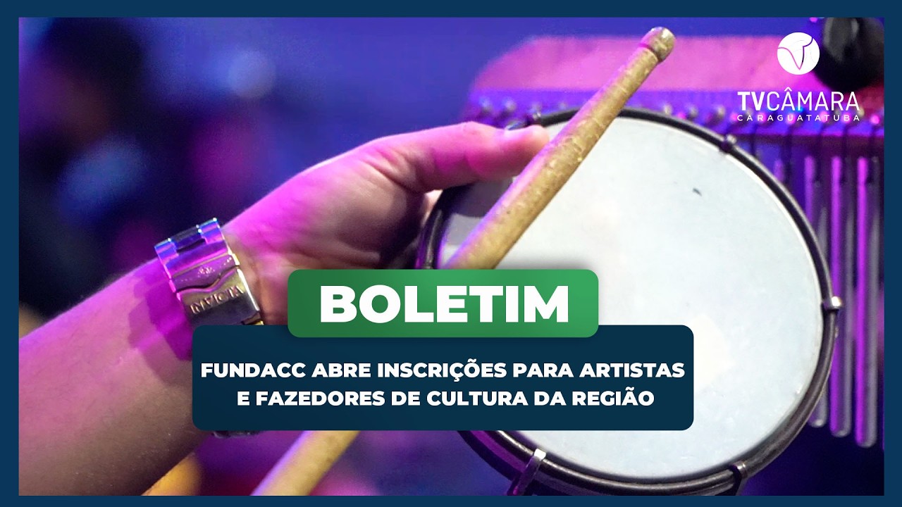 FUNDACC ABRE INSCRIÇÕES PARA ARTISTAS E FAZEDORES DE CULTURA DA REGIÃO