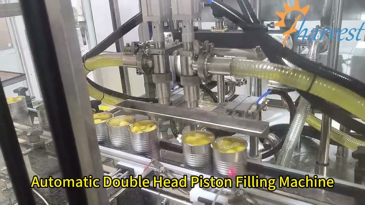 Looking for a Syrup Filler? Automatic Piston Machine for Canned Peaches, Pineapple & Cocktail