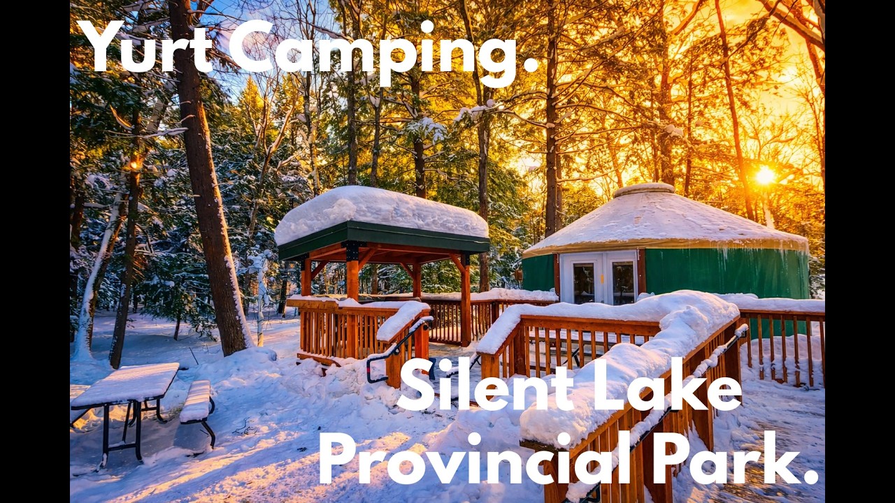 Yurt Camping: 3 Days Camping/Fishing at Silent Lake Provincial Park