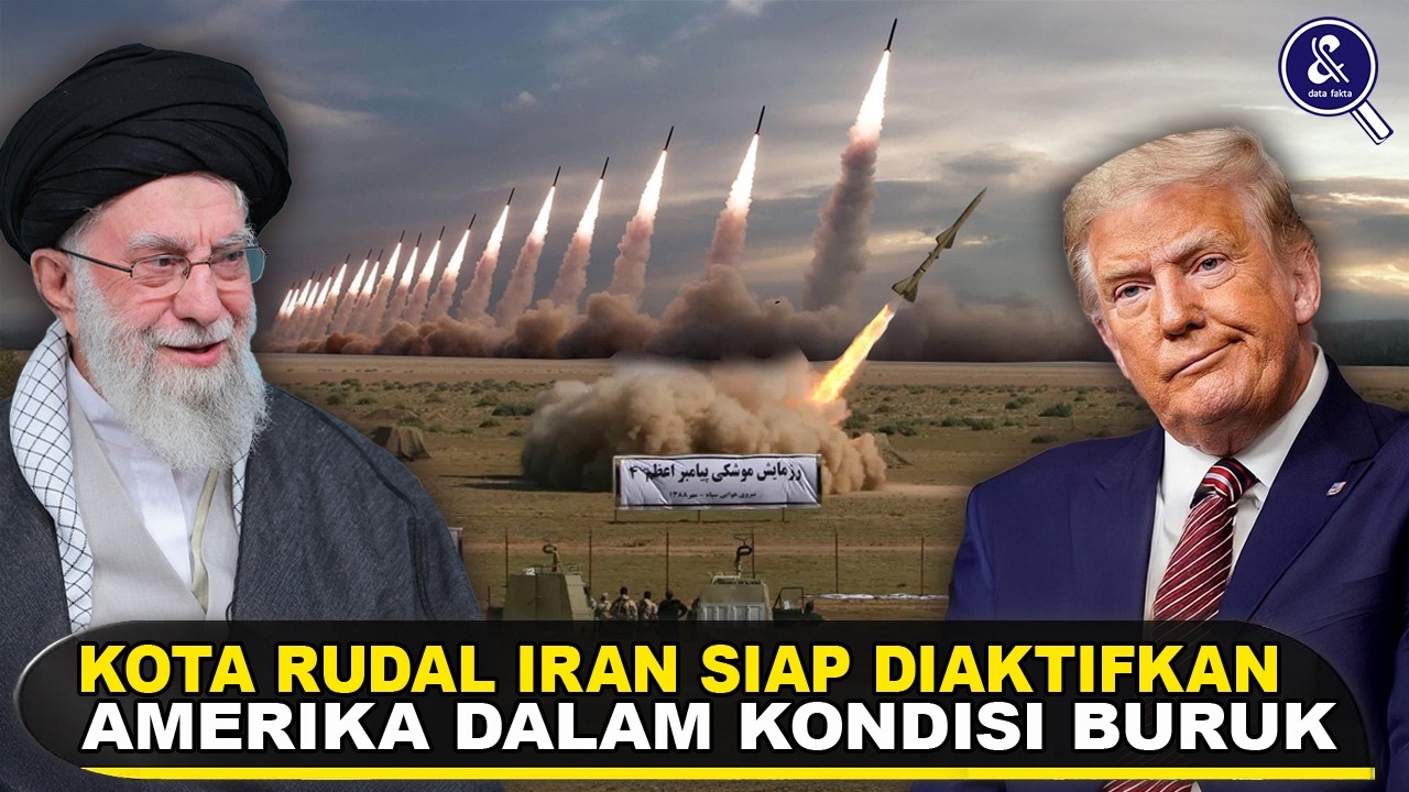 TERNYATA AMERIKA DALAM KONDISI BURUK? Kota Rudal Iran Sudah Siap Diaktifkan Jika Trump Menyerang