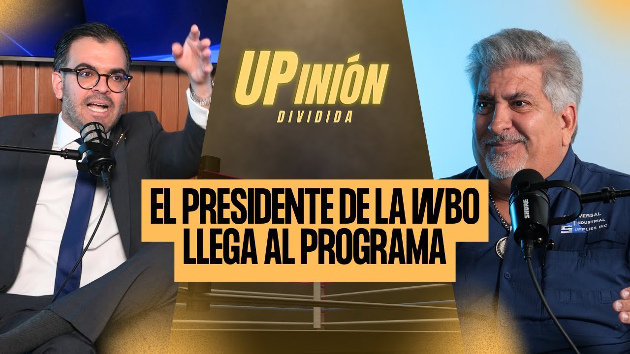 Lo que NADIE le había preguntado al Presidente de la WBO | UPINION DIVIDIDA