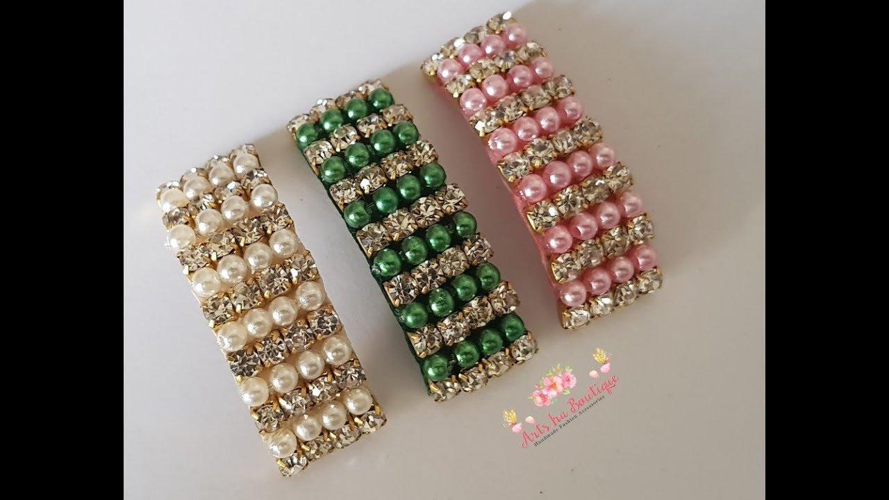 Miolo Tanisha, perolas e strass