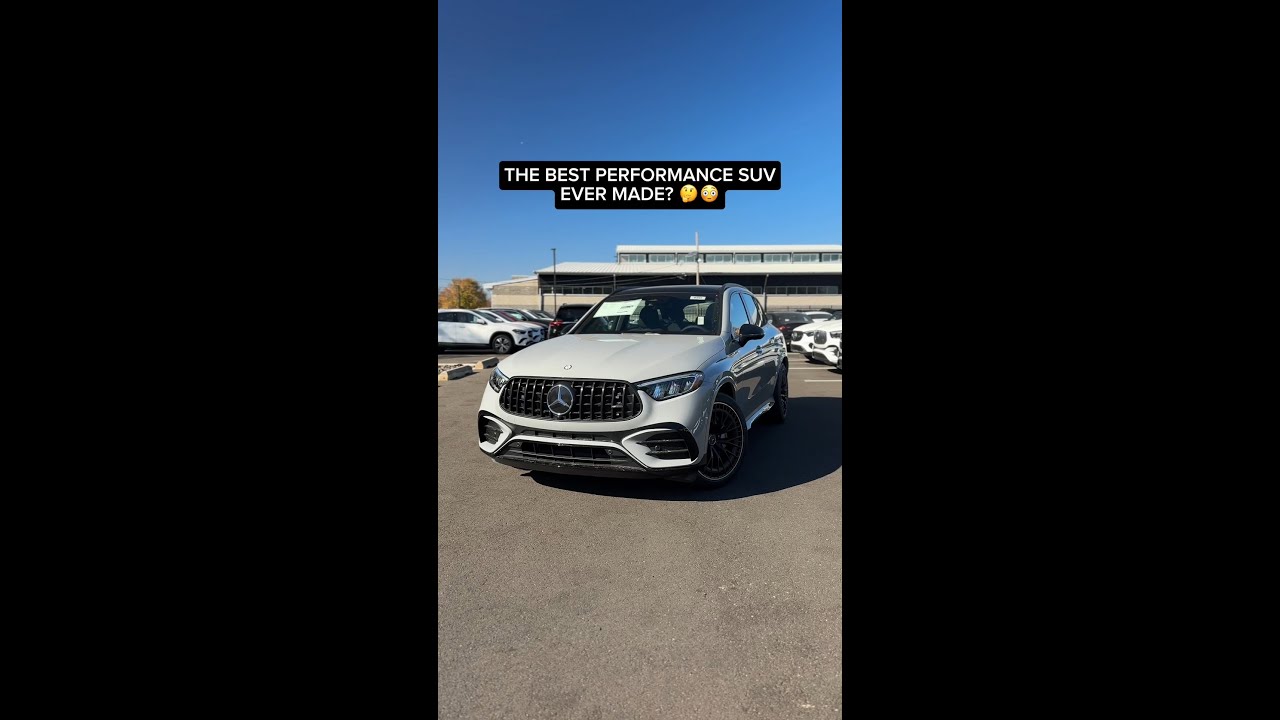 Our GLC 43 AMG might be the best performance SUV ever