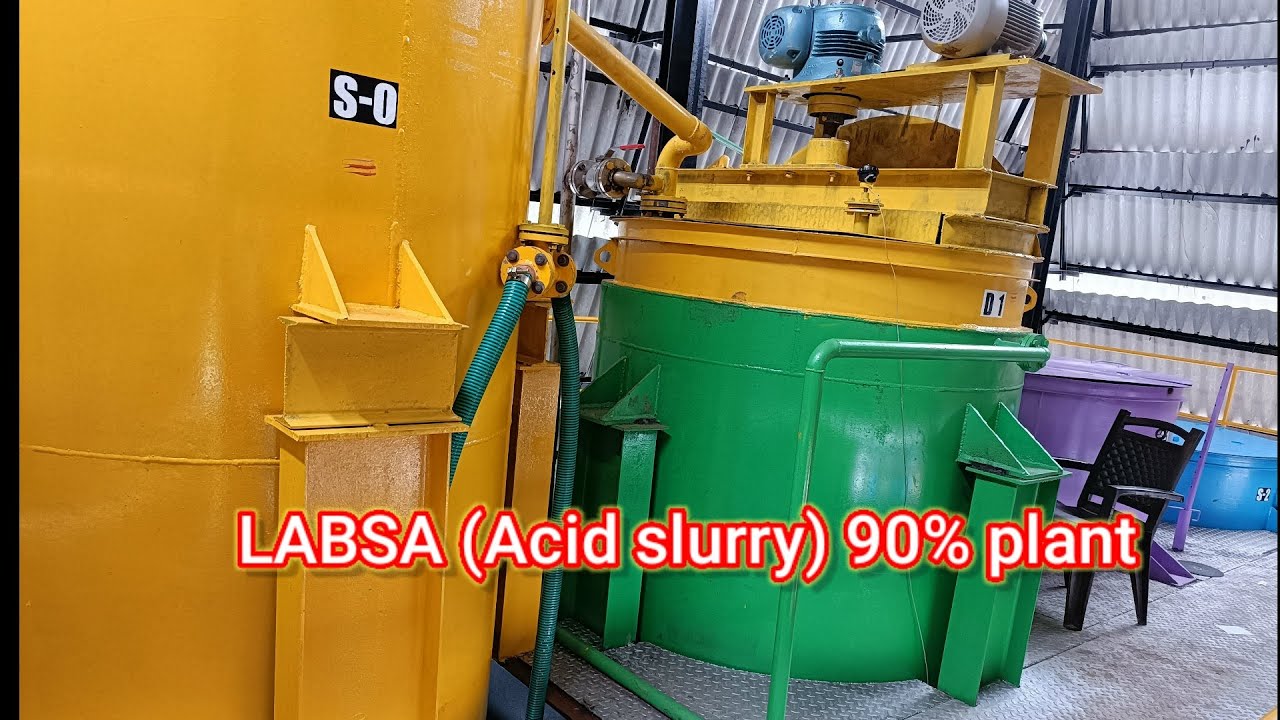 Labsa (Acid slurry)90% plant at solapur maharshtra