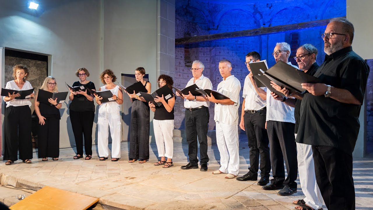 Pirmer concert del Festival arts i pensament a Sant Pere de la Portella.