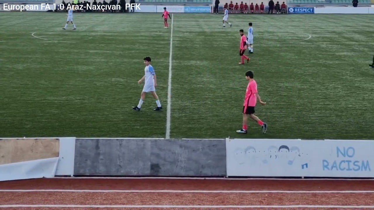 European FA 2:1 Araz Naxçıvan PFK. AFFA U15 liqası.  25.01.2026