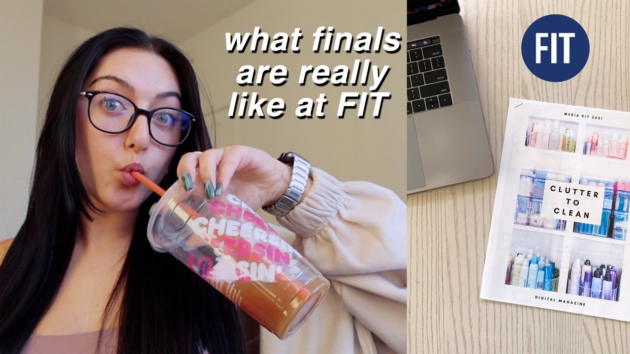 what finals are really like at FIT | watch my presentation + internship work