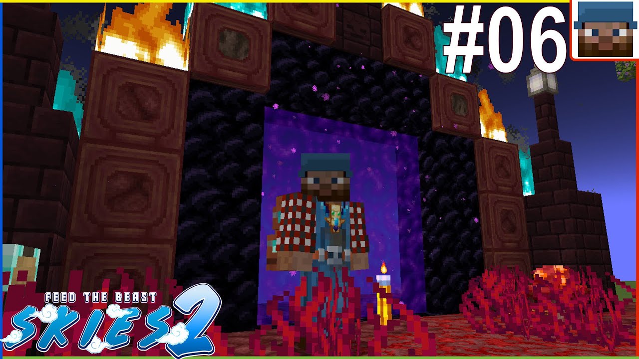 FTB Skies 2 #06a - Приключения в Нижнем мире