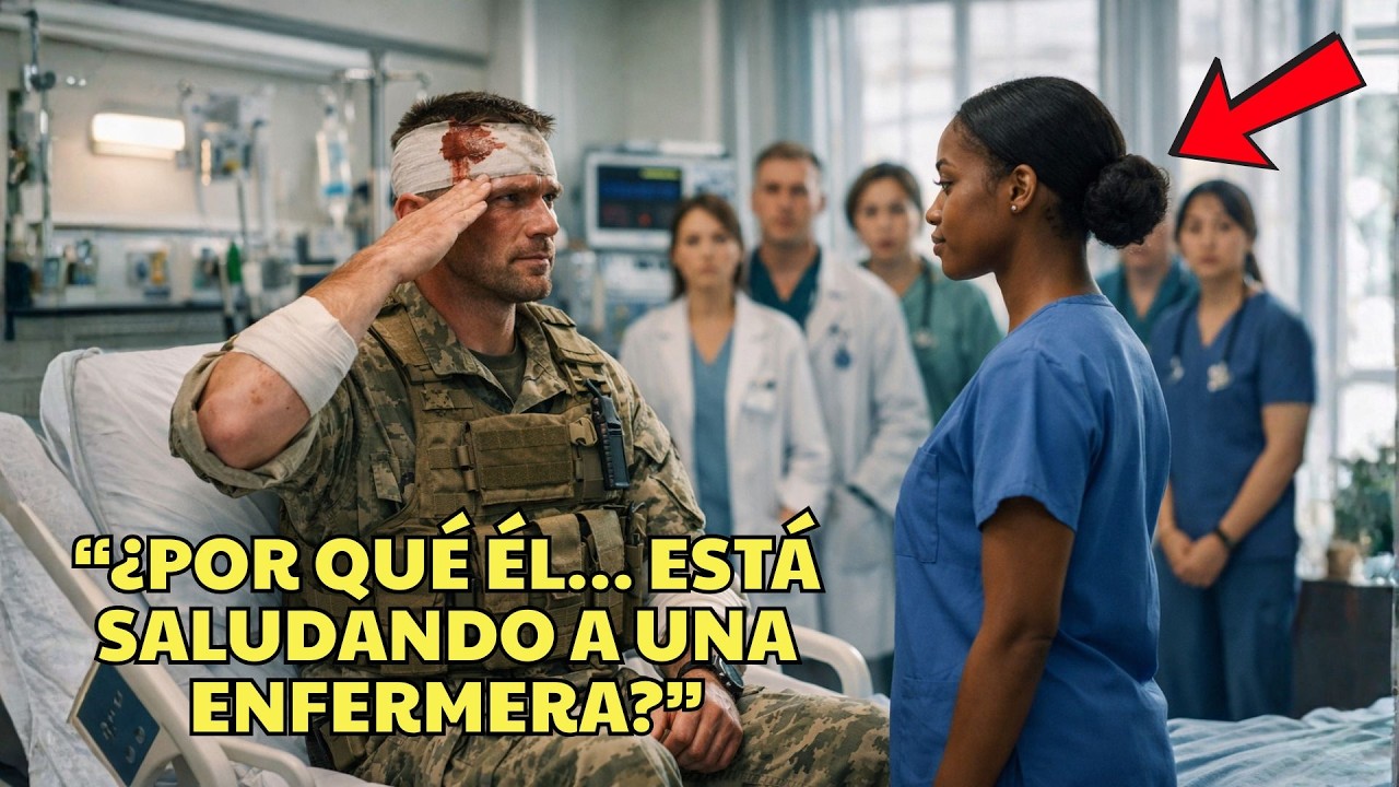 Los médicos se burlaron de la “nueva enfermera negra”—hasta que un comandante SEAL herido la saludó.