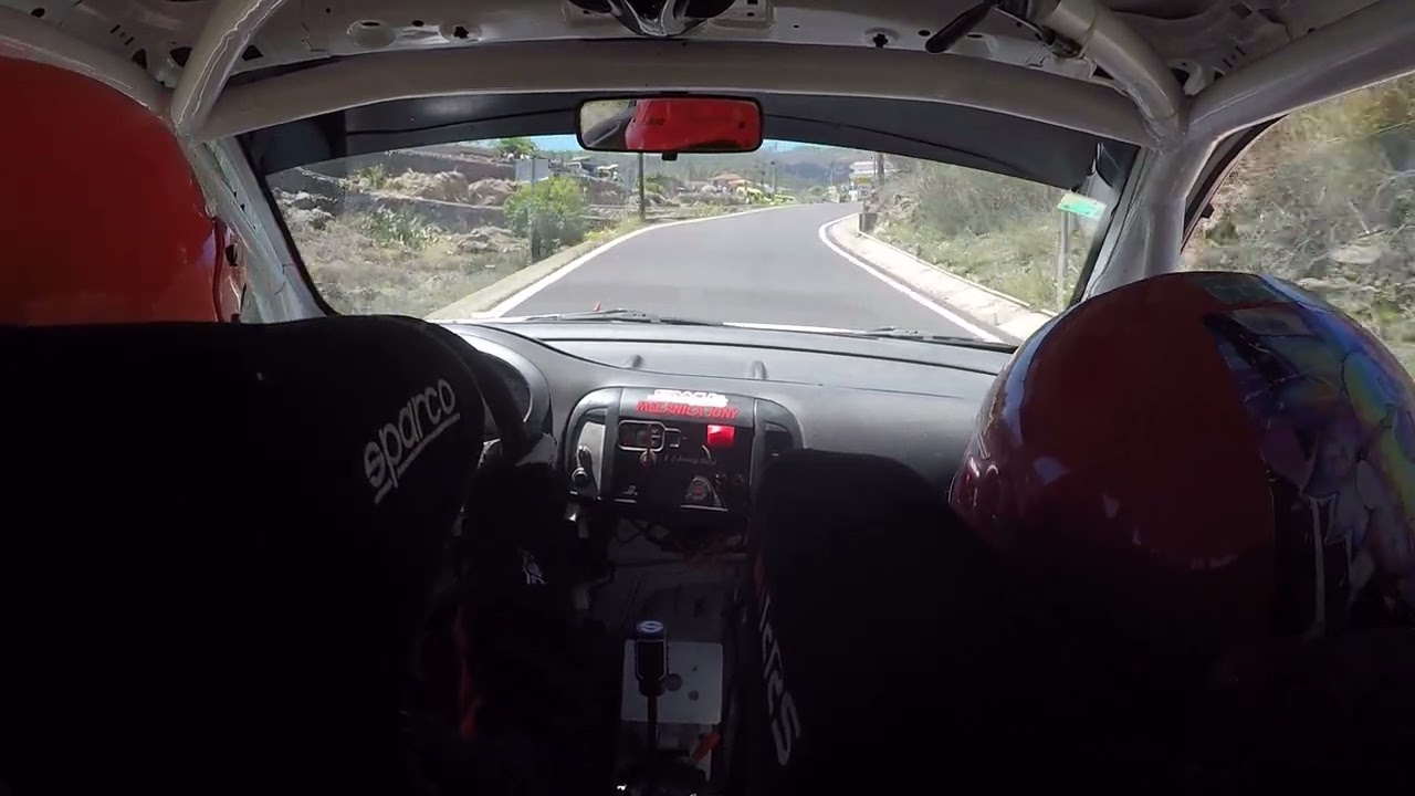 Rallye Villa de Adeje 2024 TC10 Granadilla Vilaflor 2 Josep Real - Pedro Perdigón Nissan Micra 160SR