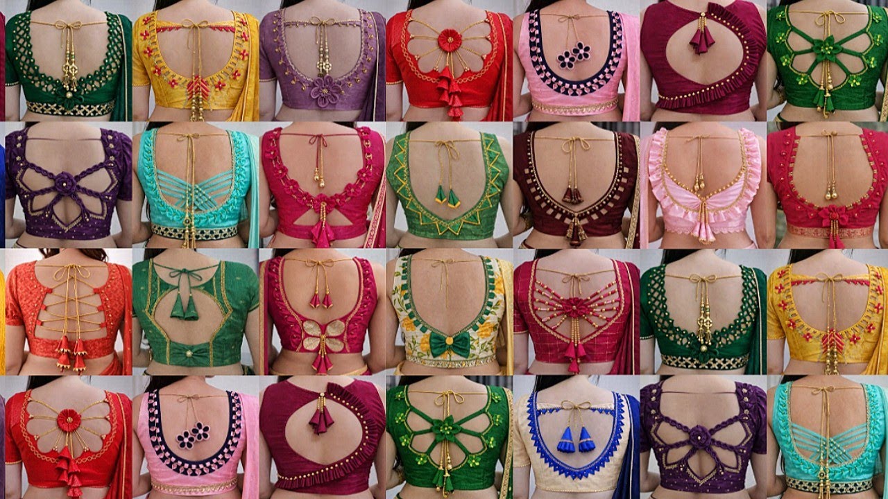 💯 Most Beautiful Back Neck Blouse Designs 2026 😍 | New Viral & Trending Blouse Designs