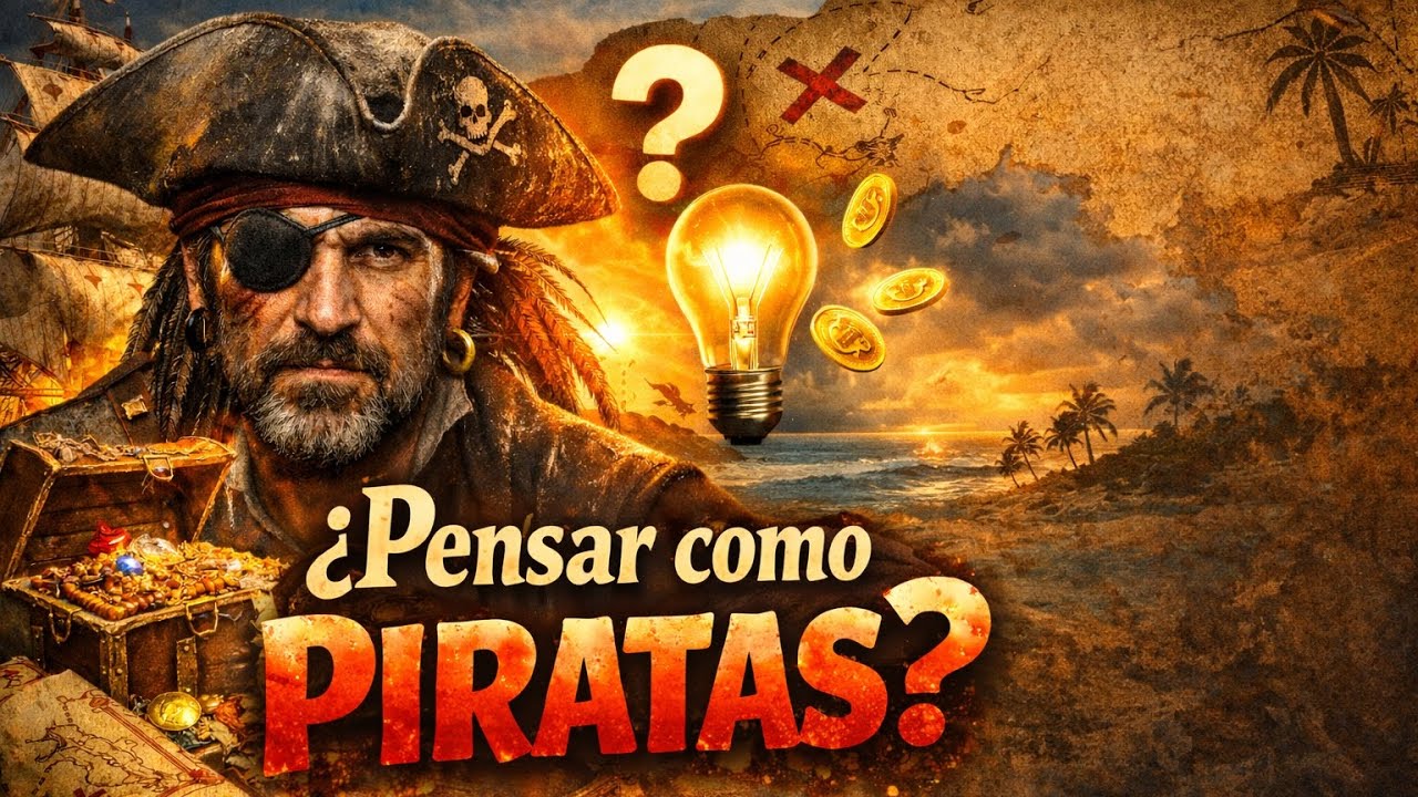Los emprendedores Exitosos piensan como Piratas (te explico por qué)