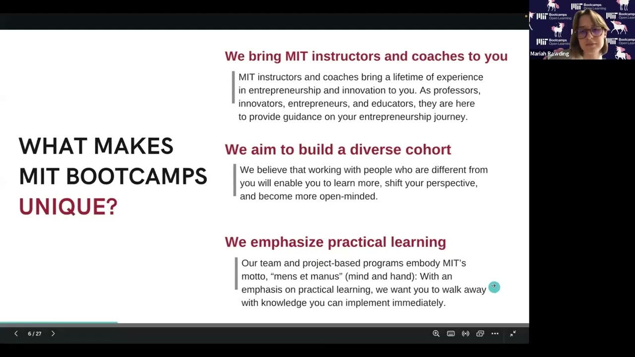 What does your MIT Bootcamps journey look like?