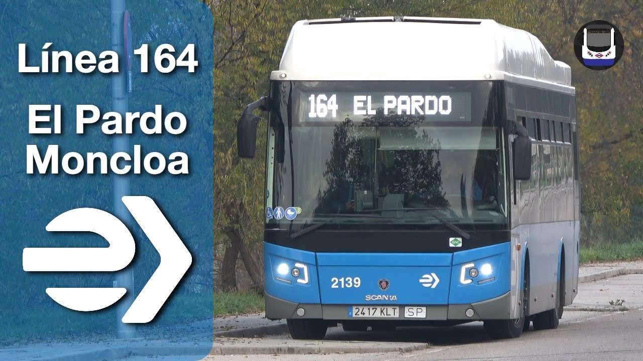 Viaje en la línea 164 de EMT Madrid | El Pardo - Moncloa