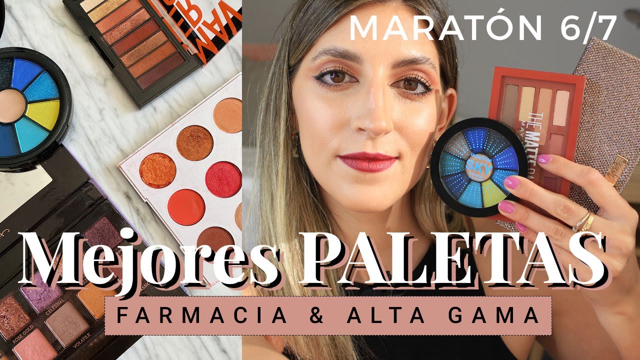MEJORES PALETAS de Sombras: Farmacia & Alta Gama - Neutras & Full Color | I´m Karenina TV