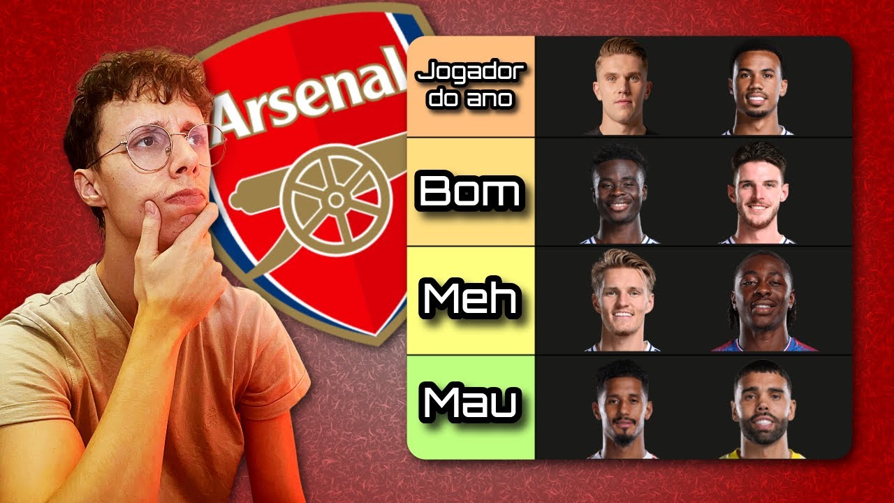COMO ESTÁ A SER O PLANTEL DO ARSENAL EM 25/26? | Tier List