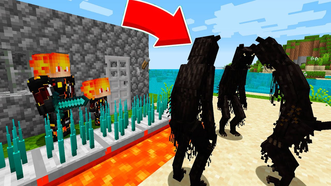 НЕЧТО В ТЮРЬМЕ НАПАЛО НА МОЕГО СЫНА В МАЙНКРАФТ ! Алексбой Minecraft