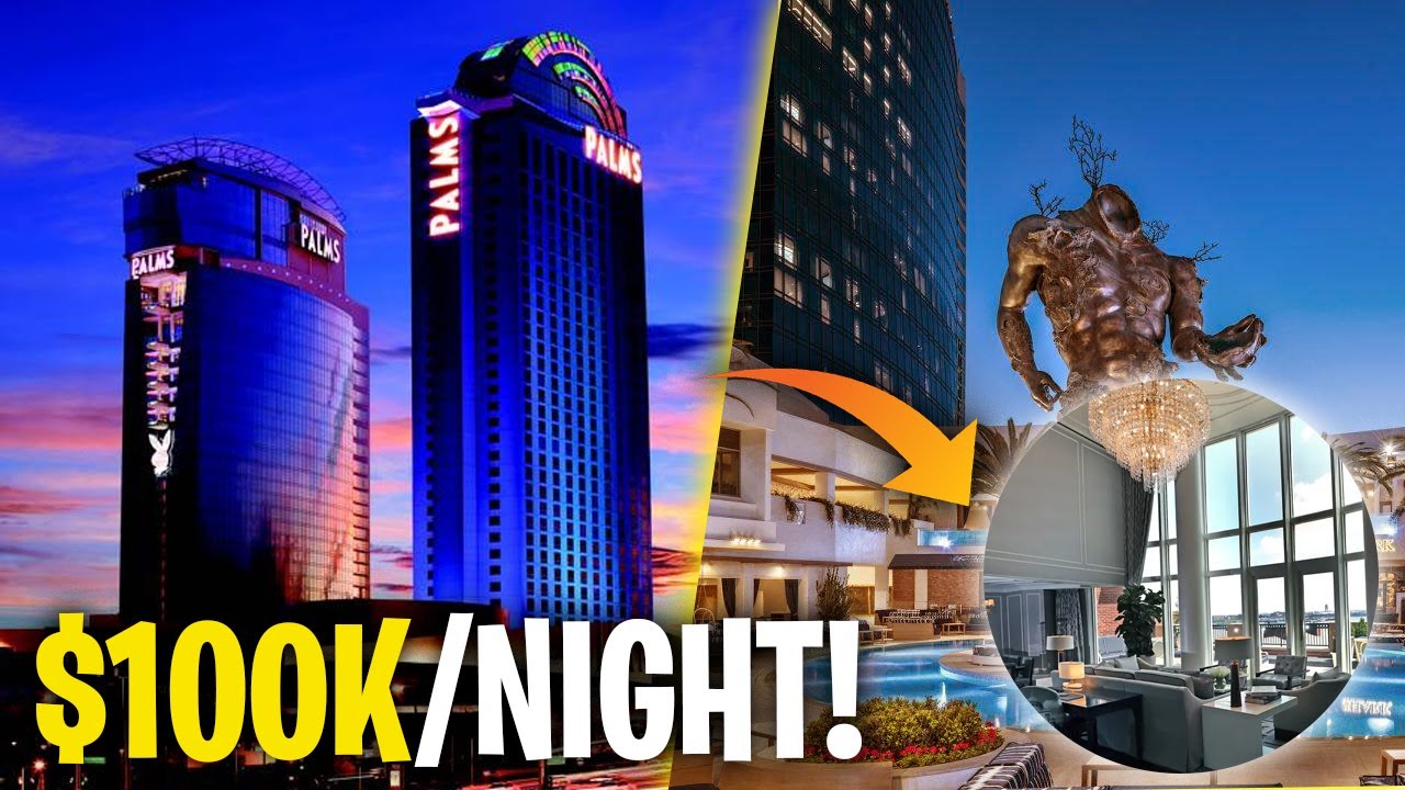 Inside The Most Expensive Empathy Suite Palms Casino Resort In LA
