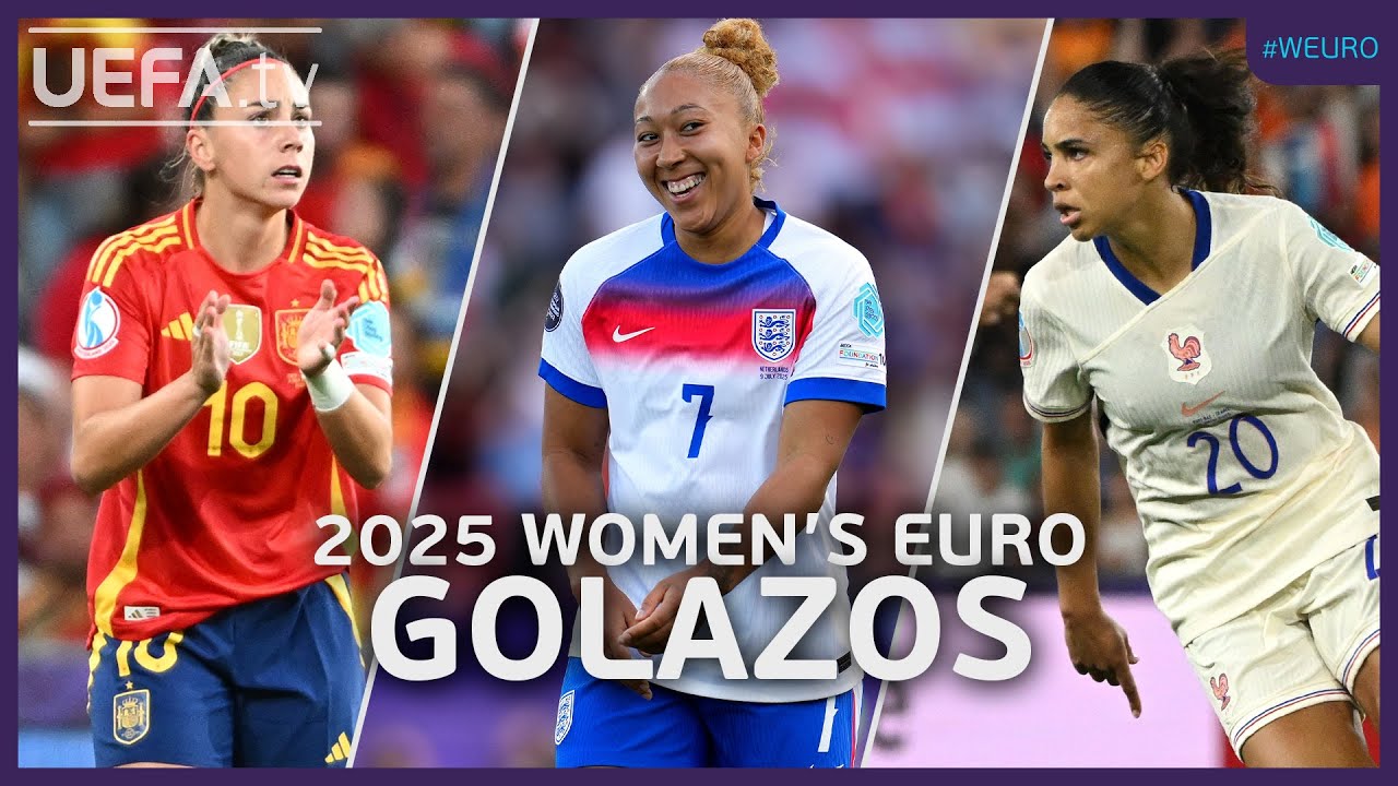 Unbelievable Goals From Women’s EURO 2025 😱 | GOLAZO Highlights! 