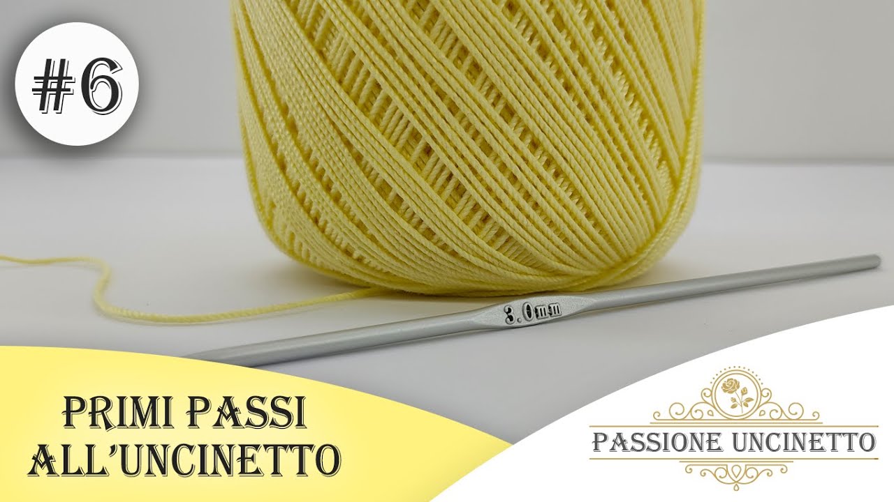 Primi passi all'uncinetto: Aumenti e Diminuzioni.